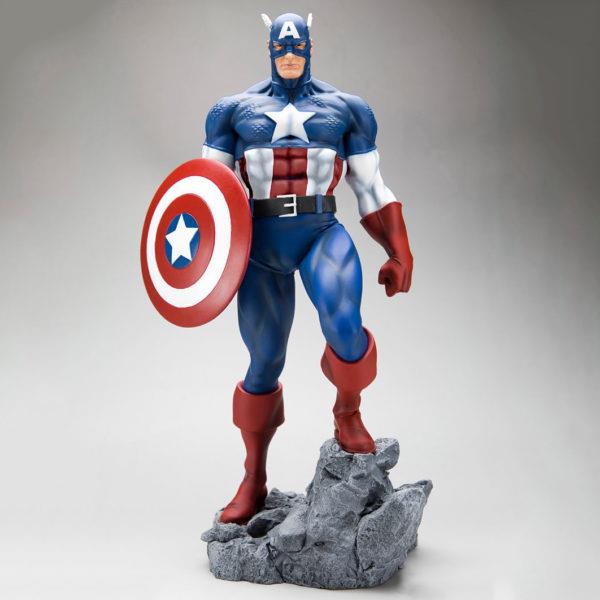 Fiberglass Captain America Statue