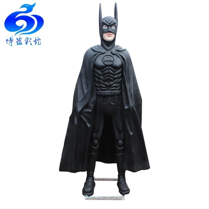 Life Size Superhero Spider Man Fiberglass Statue